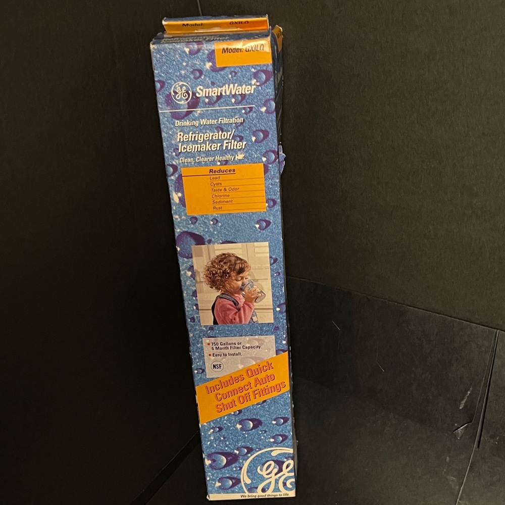 GE SmartWater Refrigerator/Icemaker Filter - Blue